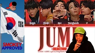 BTS   JUMP 방탄소년단   JUMP Color Coded LyricsHanRomEng가사