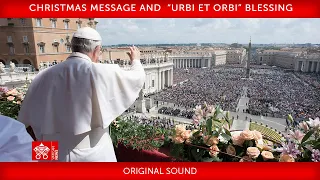 25 December 2023 Christmas Message and “Urbi et Orbi” Blessing Pope Francis