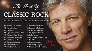 Bon Jovi, Nirvana, Pink Floyd, Fleetwood Mac, Aerosmith, Kansas 🔥 Best Classic Rock 70s 80s 90s