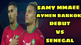 سامي ماي و أيمن برقوق ضد السنغال samy mmae & aymen barkok début  vs Sénégal