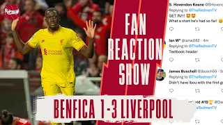 KONATE INVOLVED AT BOTH ENDS IN LISBON! | BENFICA 1-3 LIVERPOOL | LFC FAN REACTIONS