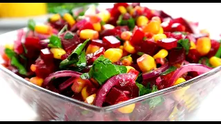 Улетный Салат из СВЕКЛЫ!Так Просто и так Вкусно! Свежий Лёгкий Необычный