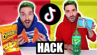 JE TESTE LES MEILLEURS FOOD HACKS TIKTOK PENDANT 24H - PARTIE 5