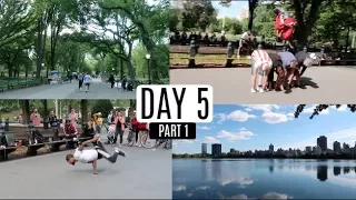 Central Park & Street Performers: NY Day 5 (Part 1)