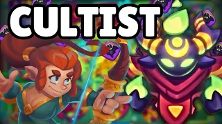Good Speed Attack | Max Cultist & JAY vs Max Monk & JAY | Rush Royale