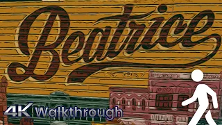 Downtown Beatrice Nebraska Walkthrough Tour | #4K