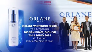 Orlane Paris vào Top “100 sản phẩm, dịch vụ Tin & Dùng 2018”