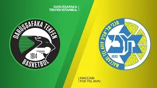 Darussafaka Tekfen Istanbul - Maccabi FOX Tel Aviv Highlights | EuroLeague RS Round 11