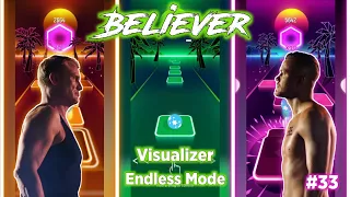Tiles Hop | Believer - Imagine Dragons "Endless Mode" | BeastSentry