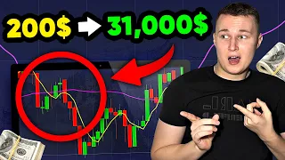 200$ → 31,000$ TOP-SECRET TRADING METHOD FOR BINARY OPTIONS FOR A BEGINNER | Pocket option strategy