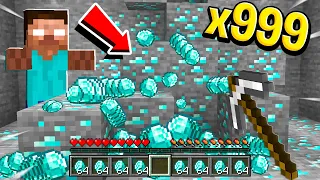 CONSEGUI A MELHOR PICARETA PRA PEGAR DIAMANTES!! - Minecraft Herobrine #41