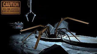Control Room Alpha - Use a Claw Crane in a Nest of Massive Spiders in this Freaky 5 Min Horror Game!