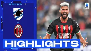 Sampdoria-Milan 1-2 | Giroud seals it for the Rossoneri: Goals & Highlights | Serie A 2022/23