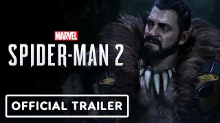 Marvel's Spider Man 2 -  Official Kraven the Hunter Trailer (4K) | PlayStation Showcase 2023