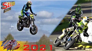 Motorradrennen | Supermoto Rennen St  Wendel 2021 | Race Day | IDM | aus dem Wendelinuspark