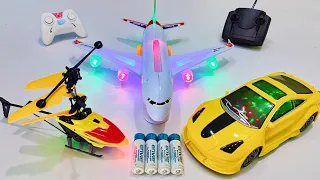 3D Lights Airplane A38O & 3D Lights Rc Car | Rc Helicopter | aeroplane | airplane | Remote Car