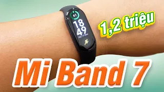 Đã mua được Mi Band 7: màn luôn sáng, rất nhẹ, đem đi bơi thử xem