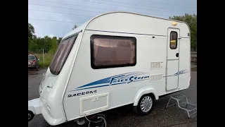 Обзор стильного автодома-туриста, малыша-крепыша Elddis Barrons 2004 года состояние огонёк)))