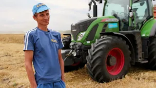 Интервью  c механизатором о тракторах Fendt, Краснодарский край
