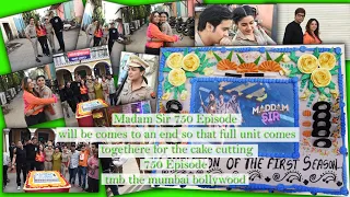 Madam Sir 750 episode will be comes to an end so that full unit comes togethere for the cake cutting