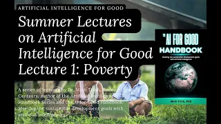 AI for Good Summer Lectures, Lecture 1: Poverty