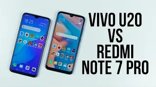 Vivo U20 vs Redmi Note 7 Pro Comparison - How do the Snapdragon 675 phones differ?