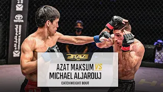 Azat Maksum vs Michael Aljarouj | FREE MMA Fight | BRAVE CF 48