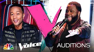 Darious Lyles Sings Sam Smith's "How Do You Sleep?" - The Voice Blind Auditions 2020