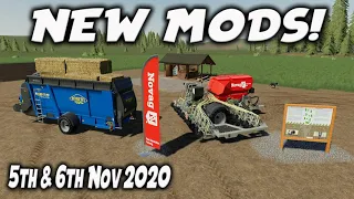 NEW MODS / TWO DAYS / Farming Simulator 19 PS4 FS19 (Review) 5th & 6th Nov 2020.