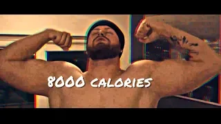 8000 CALORIES - Full day of eating Vertical-ish diet