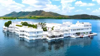India's Most Beautiful Hotel, Taj Lake Palace Udaipur, Grand Royal Suite (full tour in 4K)