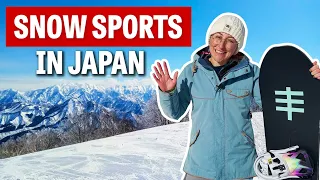 Snow Sports in Japan - Everything to Know Before Skiing and Snowboarding in Japan