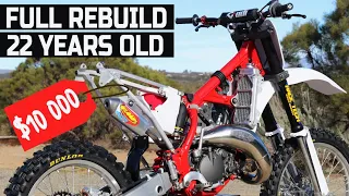 Jaw-Dropping Dirt Bike Restoration - 2 stroke YZ125