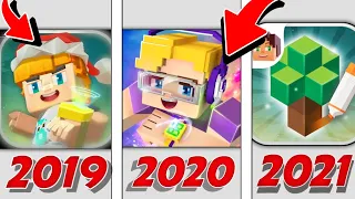 Blockman Go 2019 vs 2020 vs 2021 Moments (Nostalgic 😍)