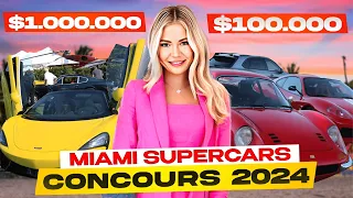 Miami Concours 2024 Supercars & Exotic Cars By Prestige Imports