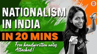 Nationalism in India Class 10 One Shot 20 Mins | NCERT Class 10th SST (History) #CBSE2024