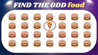 Find The Odd One Emoji Out - long Quiz 🍕