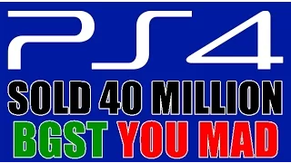 PS4 Sold 40 Million The Console War is Over!!!!!