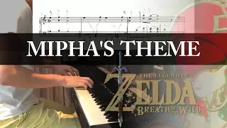 "Mipha's Theme" (from "Zelda: Breath of the Wild") || Piano Cover + Sheets :)