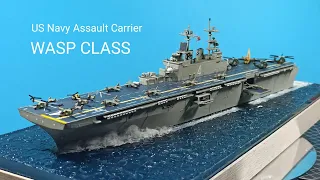 Diorama US Navy WASP CLASS 1/700 (Revell) Epoxy resin