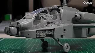 After Dry Fit, Check Proportion...Meng 1/35 AH-64D Apache Longbow (feat. White Craft Glue)