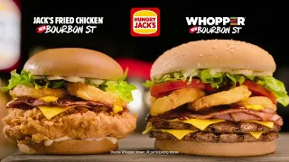 Hungry Jack's | Try our NEW Bourbon St range!