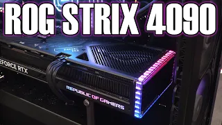 Asus ROG Strix RTX 4090 Review - Will it fit your case?