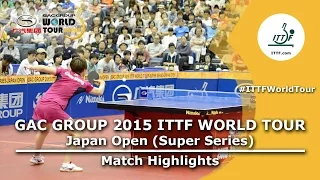 Japan Open 2015 Highlights: CHEN Meng vs ZHU Yuling (FINAL)