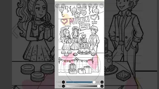 coloring dork diarys based how I imagen them🫶 #dorkdiaries #coloring #artist #fypシ