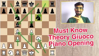 Giuoco Piano Chess Opening Theory | Italian Opening Ideas | Chess Openings #chess #chessopenings