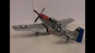 Building 1:48 Airfix North American P-51 Mustang