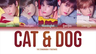 TXT (투모로우바이투게더) - Cat & Dog (English ver.) LYRICS [Color Coded/가사]