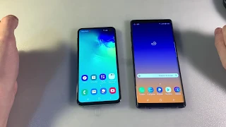 Samsung Galaxy S10e vs Samsung Galaxy Note 9