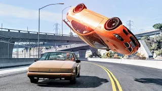 Loss of Control Car Crashes #58 – BeamNG Drive | CrashBoomPunk